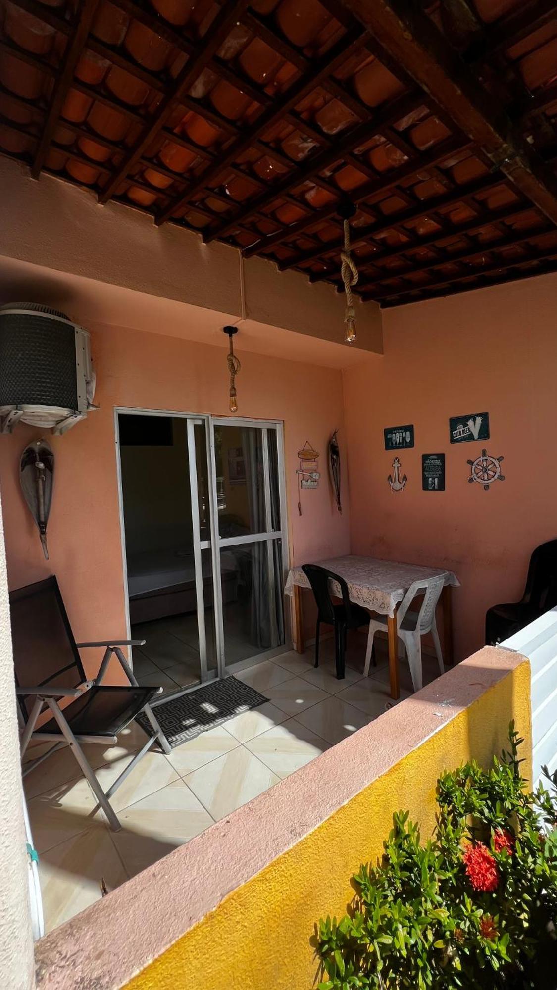 Appartamento Flat Barra De Sao Miguel Mobiliado Esterno foto